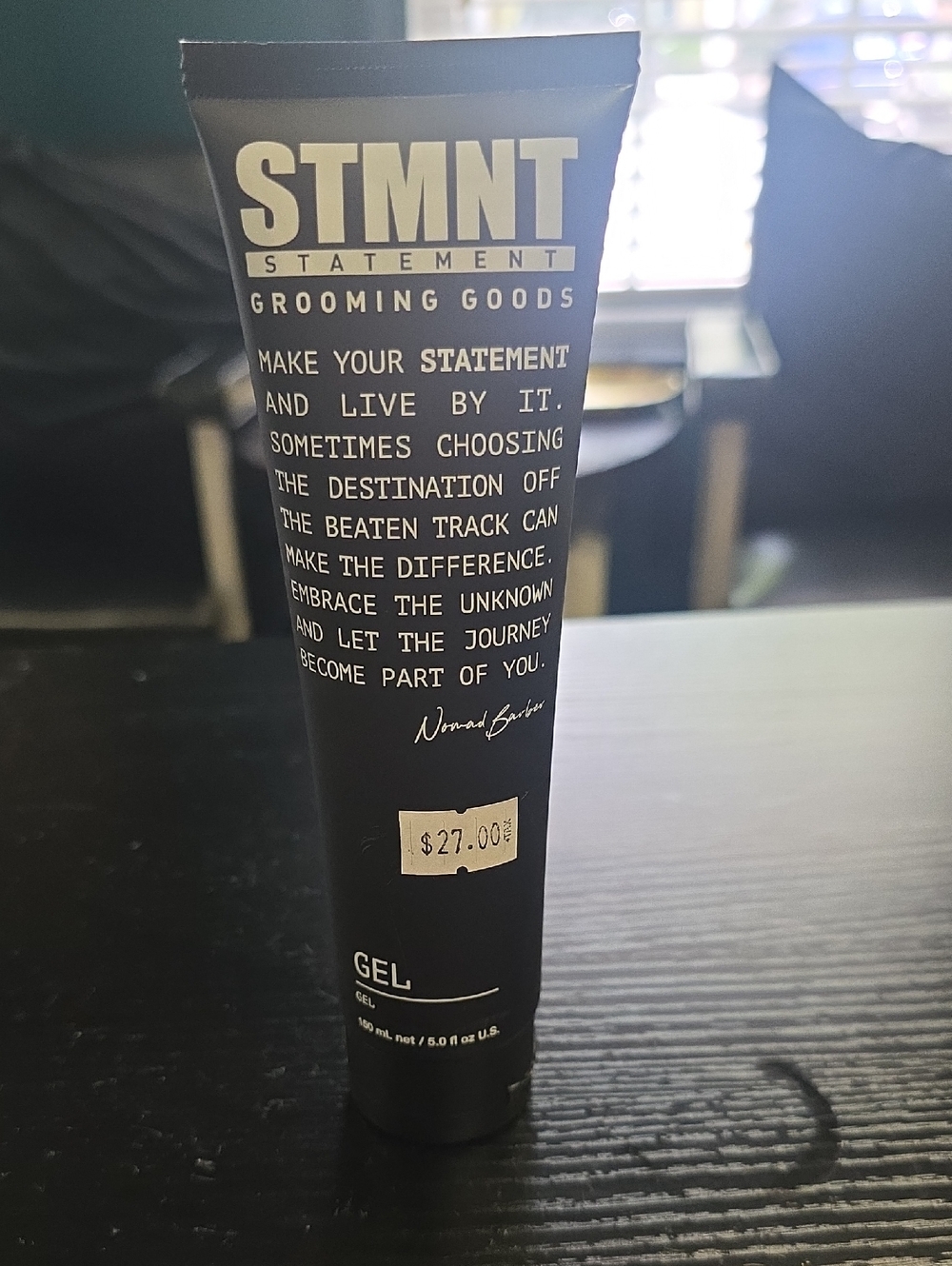 Grooming Goods Black Styling Gel - Strong Hold